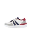 U.S. Polo Assn Schuhe Low-Sneaker NATE001 Weiß/Grau/Creme/Rot