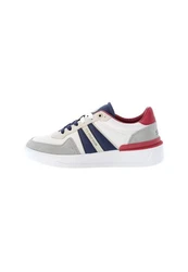 U.S. Polo Assn Schuhe Low-Sneaker NATE001 Weiß/Grau/Creme/Rot