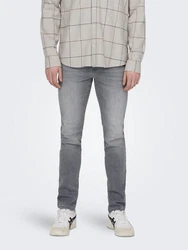 ONLY & SONS Slim-fit-Jeans Loom Hellgrau/Grau/Dunkelgrau