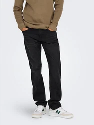 Only & Sons Jeans Weft (1-tlg) Khaki/Dunkelgrün/Dunkelgrau