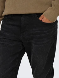 Only & Sons Jeans Weft (1-tlg) Khaki/Dunkelgrün/Dunkelgrau