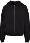 Urban Classics 90's Zip Hoody Schwarz/Dunkelgrau