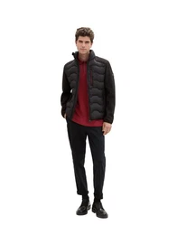 Hybridjacke mit Stehkragen