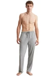 Marc O'Polo Pyjamahose Regular Fit Grau/Hellgrau/Grün