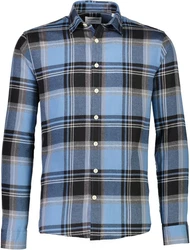 LINDBERGH Langarmhemd Blau/Hellblau/Dunkelblau