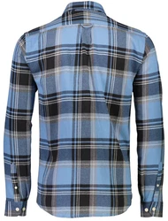 LINDBERGH Langarmhemd Blau/Hellblau/Dunkelblau