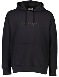 LINDBERGH Kapuzensweatshirt mit Kängurutasche Schwarz/Dunkelblau/Beige/Rot/Dunkelgrau