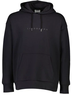 LINDBERGH Kapuzensweatshirt mit Kängurutasche Schwarz/Dunkelblau/Beige/Rot/Dunkelgrau