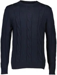 LINDBERGH Rundhalspullover Dunkelblau/Blau
