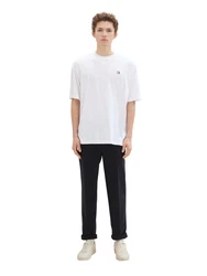 TOM TAILOR Denim Chinohose Four-Pocket Style Weiß