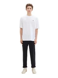 TOM TAILOR Denim Chinohose Four-Pocket Style Weiß