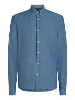 Tommy Hilfiger Langarmhemd CHAMBRAY SOLID RF SHIRT Hemd