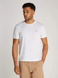 TOMMY HILFIGER T-Shirt 'Ess Seasonal' Weiß/Creme/Schwarz