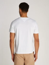 TOMMY HILFIGER T-Shirt 'Ess Seasonal' Weiß/Creme/Schwarz
