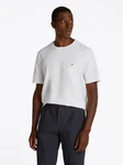 TOMMY HILFIGER T-Shirt 'Ess Seasonal' Weiß/Creme/Schwarz