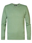 Petrol Industries Pullover 'Atka' Men Knitwear V-Ausschnitt Basic Grün/Türkis/Dunkelgrün