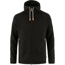 Fjällräven vik Fleece Hoodie Herren Schwarz/Dunkelgrün/Khaki/Braun