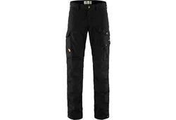 Fjällräven Funktionshose Trekkinghose Vidda Pro Schwarz/Khaki/Dunkelblau/Gelb