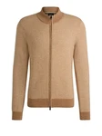 BOSS Strickjacke H-Eltorno Braun/Beige/Khaki