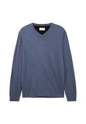 TOM TAILOR Strickpullover mit V-Ausschnitt 