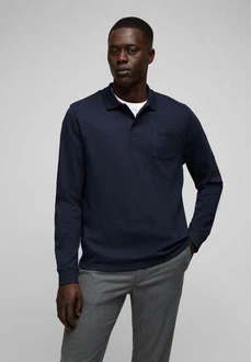 HECHTER PARIS Poloshirt Mit langen Ärmeln