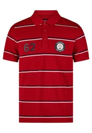 Poloshirt Streifen-Polo Piquee im Streifen-Design