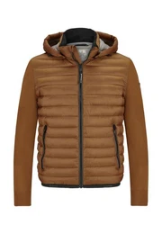 Steppjacke MSGenua mit Logo Badge und Logo Tape