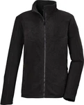 Killtec Fleecejacke KOW 90 MN KNTFLC JCKT Schwarz/Dunkelgrau/Grau