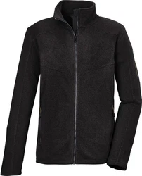 Killtec Fleecejacke KOW 90 MN KNTFLC JCKT Schwarz/Dunkelgrau/Grau
