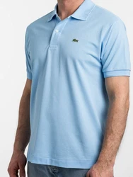 Lacoste Poloshirt Classic Fit Kurzarm Hellblau/Blau