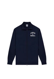 Sweatjacke Jacke Einfarbige Sweatjacke mit hohem Stehkragen (1-tlg)
