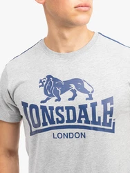 Lonsdale T-Shirt Henconner Hellblau/Grau