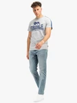 Lonsdale T-Shirt Henconner Hellblau/Grau