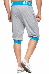 L.gonline Sweatshorts Herren New York (569) Grau/Hellblau/Blau