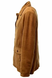 Zimmert Lederjacke Anthony Braun/Beige/Orange