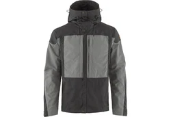 Fjällräven Funktionsjacke Keb Jacket Dunkelgrau/Grau/Hellgrau/Dunkelgrün