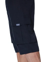 HERO by John Medoox Bermudas Funktionsstoff Beach Bermuda Casual Funktionsqualität Dunkelblau/Blau