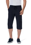 HERO by John Medoox Bermudas Funktionsstoff Beach Bermuda Casual Funktionsqualität Dunkelblau/Blau
