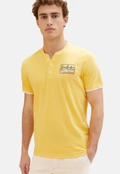 TOM TAILOR Henleyshirt T-Shirt Kurzarmshirt 