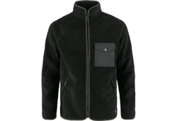 Fjällräven Fleecejacke Vardag Schwarz/Dunkelgrau/Dunkelgrün