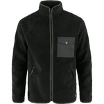 Fjällräven Fleecejacke Vardag Schwarz/Dunkelgrau/Dunkelgrün