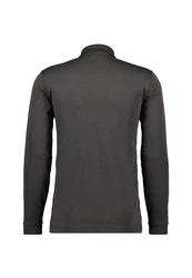 RAGMAN Poloshirt Langarmshirts Dunkelgrau/Grau/Khaki/Hellgrau