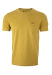 FORSBERG T-Shirt mit Brusttasche Gelb/Braun/Dunkelgrün/Khaki