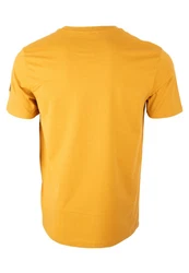 FORSBERG T-Shirt mit Brusttasche Gelb/Braun/Gold