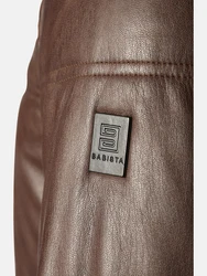 Babista Lederjacke VELLUTASTI braun/cognac