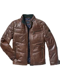Lederjacke VELLUTASTI mit sechs Taschen