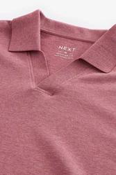 Next Poloshirt Piqu Polo-Shirt mit Reverskragen Rot/Dunkelrot/Lila/Rosa