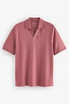 Next Poloshirt Piqu Polo-Shirt mit Reverskragen Rot/Dunkelrot/Lila/Rosa