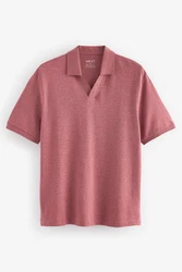Next Poloshirt Piqu Polo-Shirt mit Reverskragen Rot/Dunkelrot/Lila/Rosa