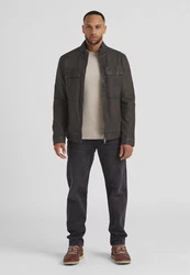 Milestone Lederjacke MSTizian Khaki/Dunkelgrün/Dunkelbraun/Grau/Braun